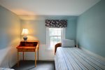 Twin bedroom 2 with handmade Adirondack beds and central AC